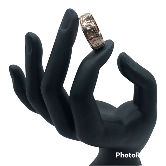 Spinner Ring in RG Over Copper - Picture 3 of 7